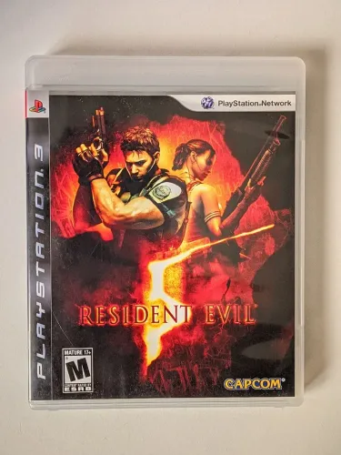 Resident Evil 5 PS3 Original Mídia Física Completo