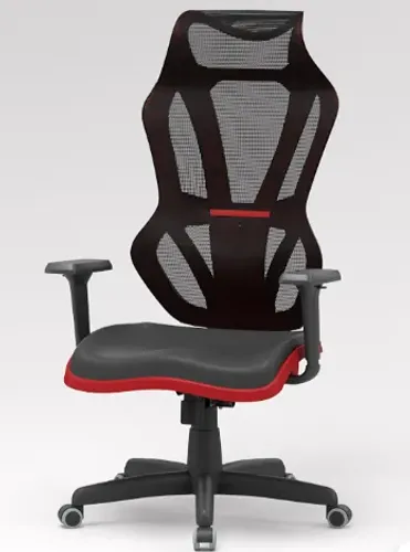 CADEIRA GAMER TELA MESH COM APOIO DE COSTAS EM FORMATO DE CONCHA MEGA CONFORTAVEL!