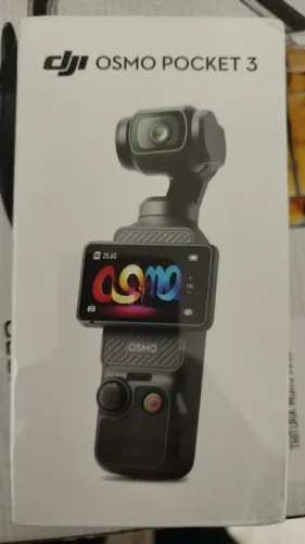 Camera DJI Osmo Pocket 3, câmera vlogging com CMOS de 2,5 cm e vídeo 4K/120fps