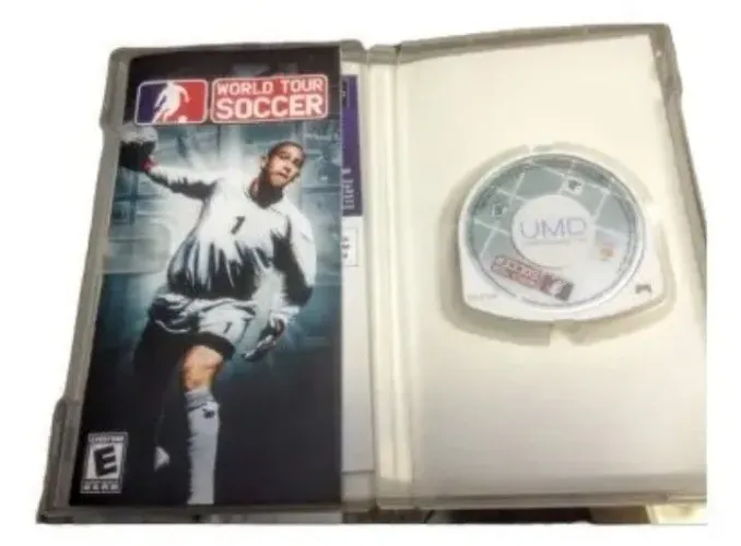 Game World Tour Soccer. Psp Sony. Mídia Física. Original