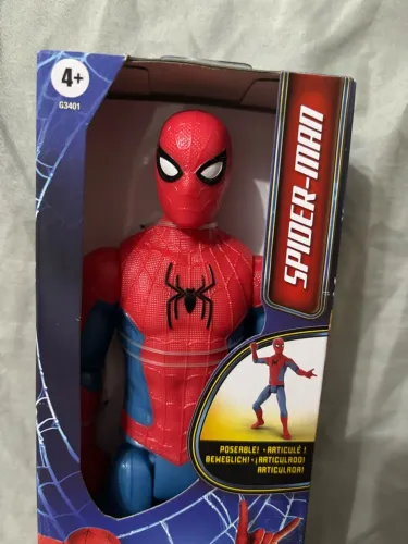 Boneco homem aranha articulado hasbro