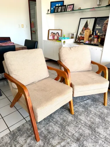 Conjunto de poltronas 