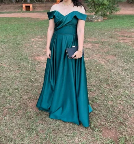 Vestido Verde Esmeralda