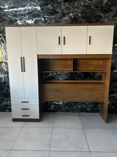 Guarda roupa + cabeceira embutida NOVO 