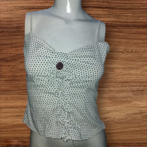 Blusa de alcinha poá