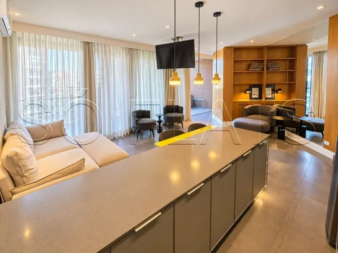 Flat FL Residence 62m² 1 dormitório 1 vaga para locação na Vila Olímpia.