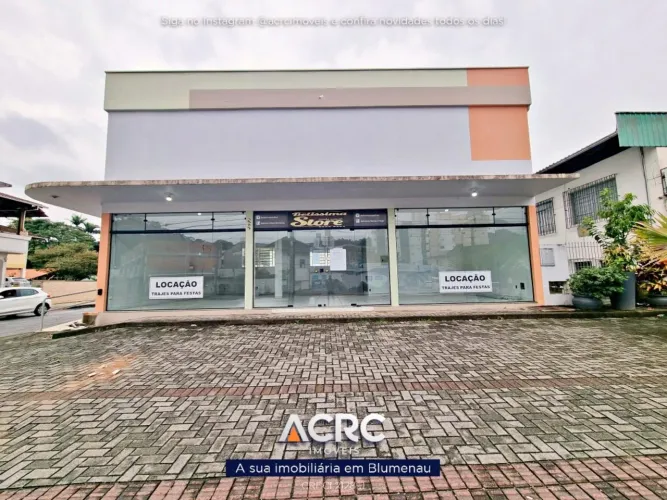 ACRC Imóveis - LJ00584 - Loja Comercial para Locação no Bairro Garcia em Blumenau