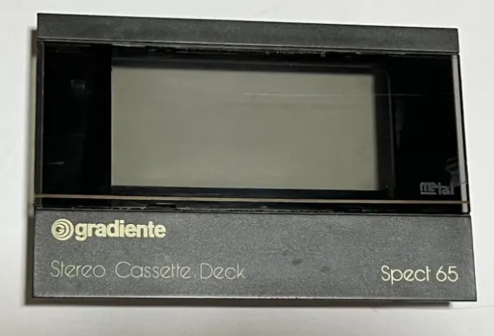 Tape Deck Gradiente Spect 65 - Tampa Cassette