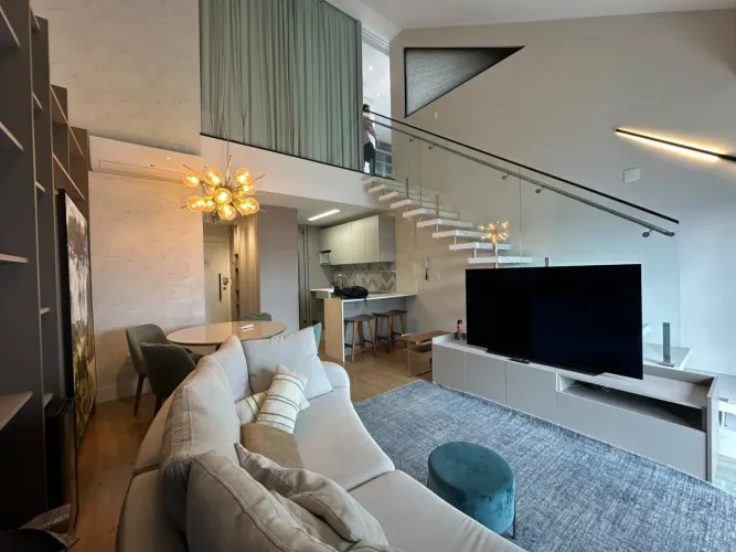 Cobertura Duplex para Locação em Florianópolis, Bom Abrigo, 2 dormitórios, 2 banheiros, 2