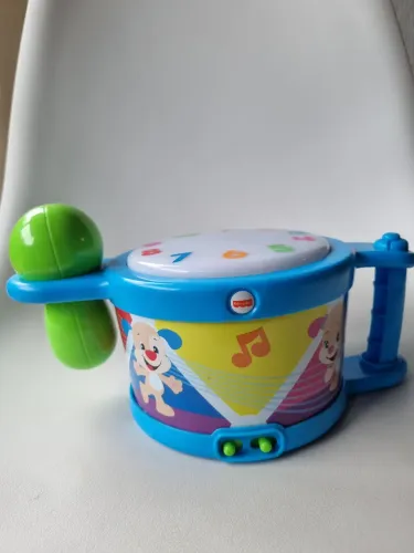Tambor aprender e brincar fisher-price