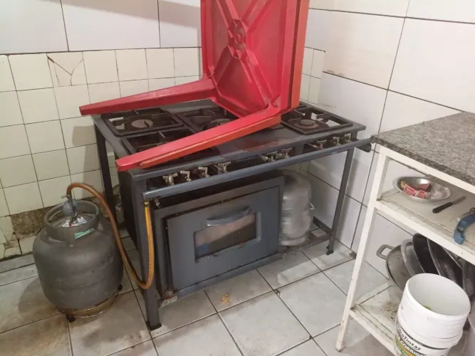 Estou vendendo a luva de um restaurante