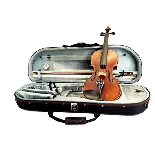 Violino Scarlett Profissional 4/4 SCV 644 NA Tampo, lateral e fundo Sólido