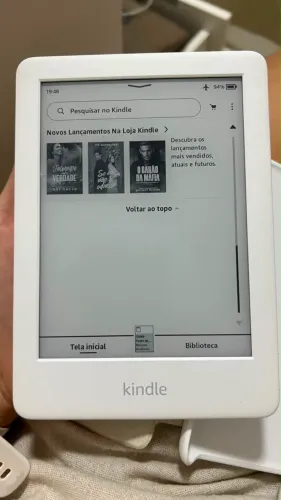 Kindle 10° geração - Branco - Novíssimo 