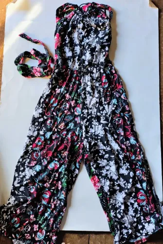 Macacão e vestido zinzane Tam p em perfeito estado 