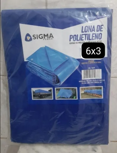 Lonas 6x3 e 6x4 polietileno
