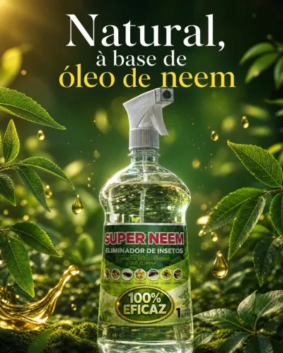 Inseticida Super Neem , 100% Eficaz