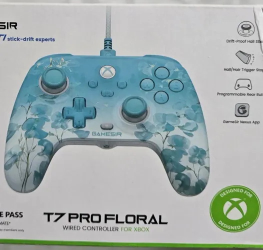 Controle Gamesir T7 Floral (novo)