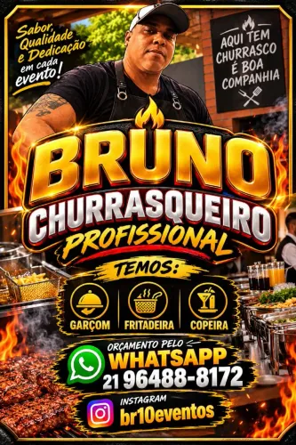 Contrate Churrasqueiro para sua festa 