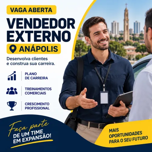 Vendedor Externo - Anápolis