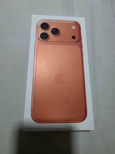 iPhone 17 pro max 256gb - Laranja - Novo Lacrado