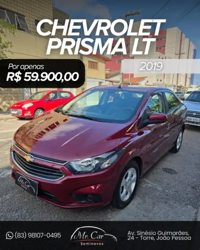 Chevrolet Prisma Sed. LT 1.4 8V Flexpower 4P 2019