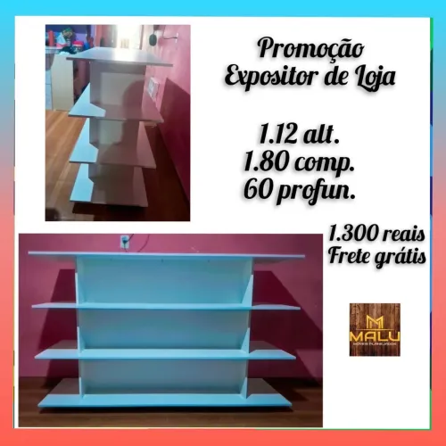 Promoção expositor de lojas