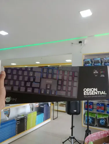Teclado Gamer Mecânico 