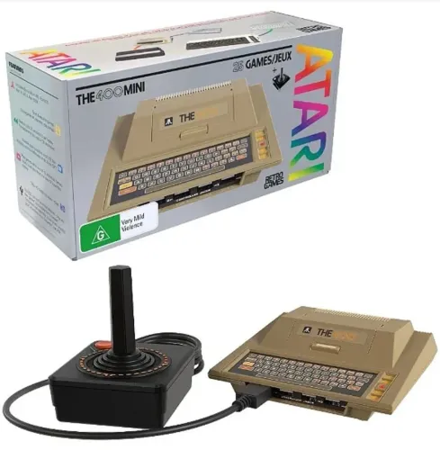 Atari the mini 400 lacrado novo