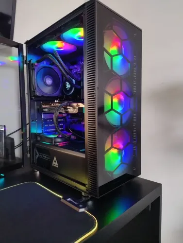 Pc Gamer Ryzen 5600 RX 7600 custo benefício