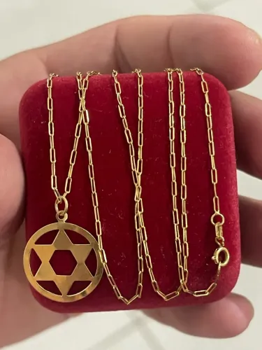 Colar masculino ouro 18k