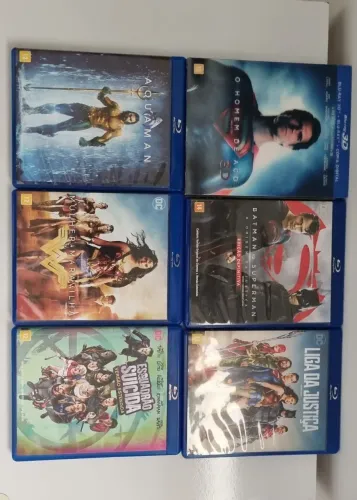 Coleção 6 filmes DC Universe 