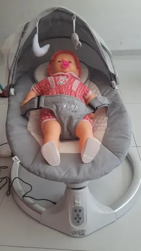 Cadeira de decanso e balanço elétrica, maxi baby