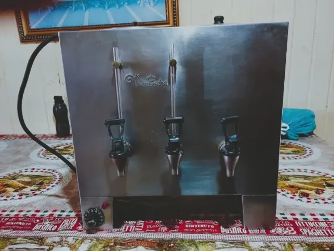 Maquina de Café e Cilindro Industrial