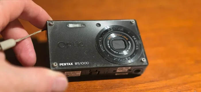 Camera Pentax RS1000 sensor 14mp CCD