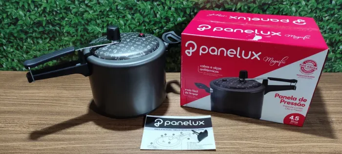 Panela de pressão 4,5L Grafite