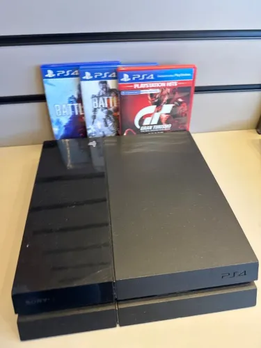 VIDEO GAME ZERO PS4 FAT COM JOGOS