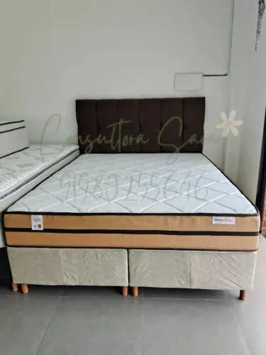 CAMA BOX QUEEN MOLAS ENSACADAS 