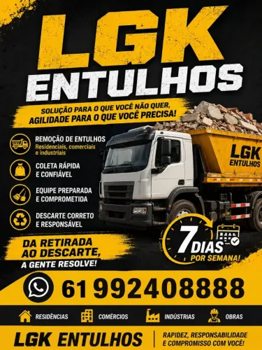 Aluguel caçamba contenier entulho