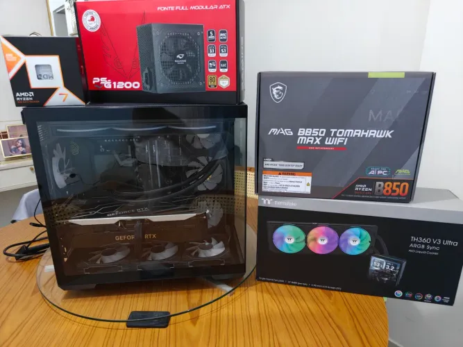 Pc gamer top rtx 4090 ddr5 b850 nvme 2tb