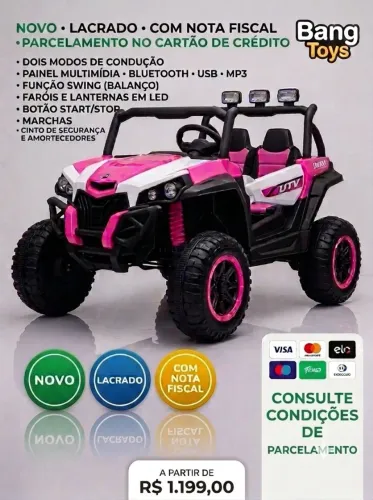 Carrinho Utv R3 novo lacrado