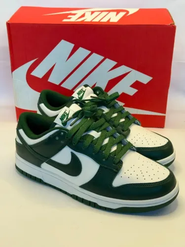 tenis nike dunk low verde tam 40.5