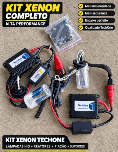 Kit Xenon TechOne HID H3 4300K 12V