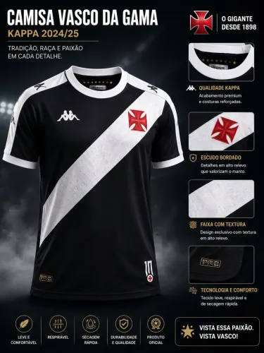 Camisa do Vasco N1º 24-25
