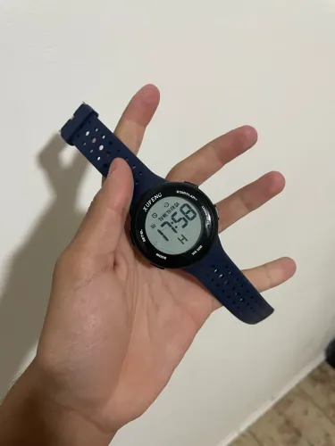 Relógio Masculino XUFENG Digital Esportivo Azul-Marinho