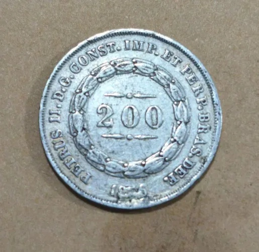 200 réis 1856