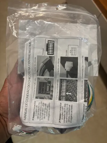Chicote de alimentação de multimídia 