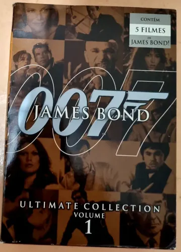 BOX DVD original JAMES BOND 5 FILMES