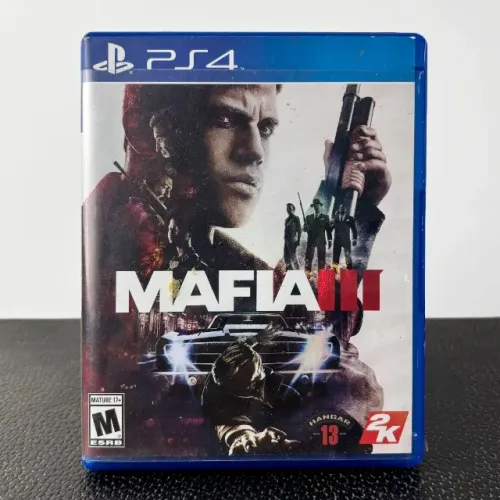 Jogo Mídia Física PS4 PS5 Playstation Mafia 3 Avalio Trocas