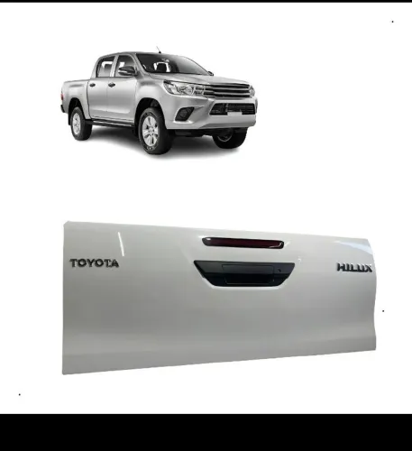 Tampa traseira Hilux cabine dupla 2016 em diante