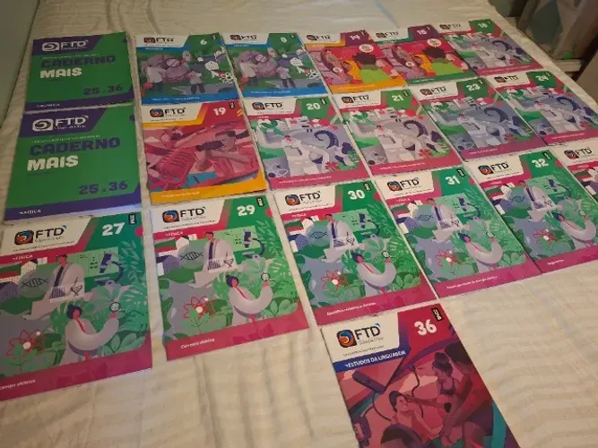 Livros Sistema de ensino FTD (Leia Descrição)